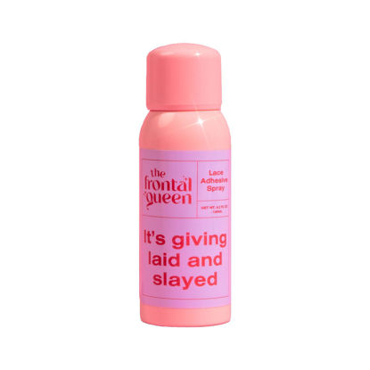 Picture of The Frontal Queen Lace Melting Spray, Ashy Lace Melting Spray for Lace Wigs, Lace Bond Spray, Extra Hold Lace Melting Spray Adhesive Wig, No Residue, Long Lasting Safe Formula - 4.2 oz