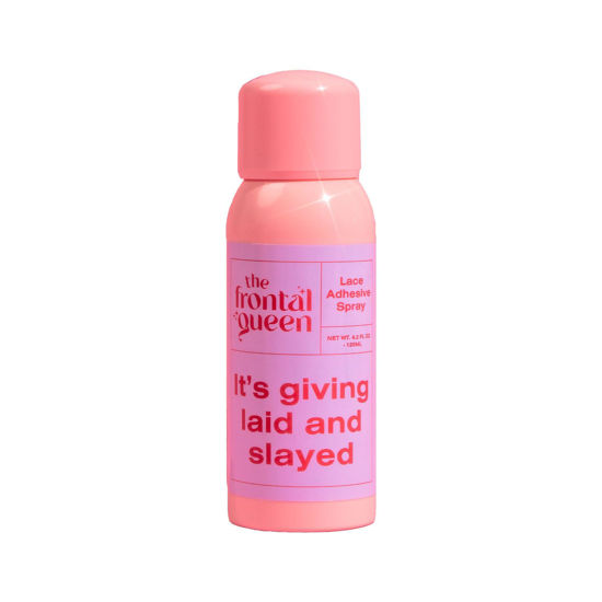 Picture of The Frontal Queen Lace Melting Spray, Ashy Lace Melting Spray for Lace Wigs, Lace Bond Spray, Extra Hold Lace Melting Spray Adhesive Wig, No Residue, Long Lasting Safe Formula - 4.2 oz