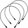 Picture of WILLBOND 3 Pack Unisex Hair Band Metal Headband Black Head Band Spring Wavy Nonslip Men Women Sports Fashion Headwear (Small Spring)