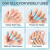 Picture of Luckyfairy Nail Glue 10ML Super Strong Nail Glue for Press On Nails No U V Light Needed Nail Bond Brush On Nail Glue for Acrylic Nails Tips Long Lasting Professional Nail Glue 0.33oz