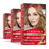 Picture of Revlon ColorSilk with Bond Repair Complex, Permanent Hair Color, 100% Gray Coverage, Ammonia Free Hair Dye, Vegan Keratin, 61 Dark Blonde (Pack of 3)