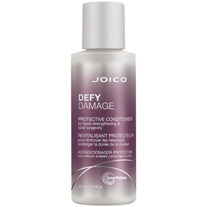 Picture of Joico Defy Damage Protective Conditioner | For Color-Treated Hair | Strengthen Bonds & Preserve Hair Color | With Moringa Seed Oil & Arginine | 1.7 Fl Oz