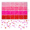 Picture of Liiouer Pink Rhinestones, Crystal Bling Gemstones Mixed Color Rhinestones for Crafts, 16000PCS AB Color Non-Hotfix Flatback Resin Jelly Rhinestones for Tumblers, DIY Decoration Mixed Size 3/4/5mm
