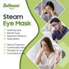 Picture of BeHoomi Steam Eye Mask, 10 Packs Heated Eye Mask, Self Heating Disposable SPA Warm Compress for Eyes Sleep Mask, Soothing Moist Heat Eye Masks, Travel Essentials & Relaxation Gifts (Green Tea Scent)