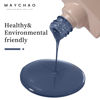 Picture of MAYCHAO 15ML Gel Nail Polish 1Pc Blue Haze Gel Polish Soak Off UV LED Nail Polish Nail Art Starter Manicure Salon DIY at Home, 0.5 OZ