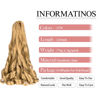Picture of Curly Braiding Hair 24 inch Loose Wavy 8 Pack Bouncy French Curly Braiding Hair extensions 75g/Pack 27# French Curls Synthetic Crochet Hair Extensions(24 Inch,8 Packs,27#)