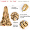 Picture of Curly Braiding Hair 24 inch Loose Wavy 8 Pack Bouncy French Curly Braiding Hair extensions 75g/Pack 27# French Curls Synthetic Crochet Hair Extensions(24 Inch,8 Packs,27#)