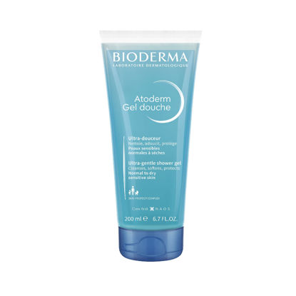 Picture of Bioderma Atoderm Shower Gel - Moisturizing Body and Face Wash, 6.67 Fl Oz