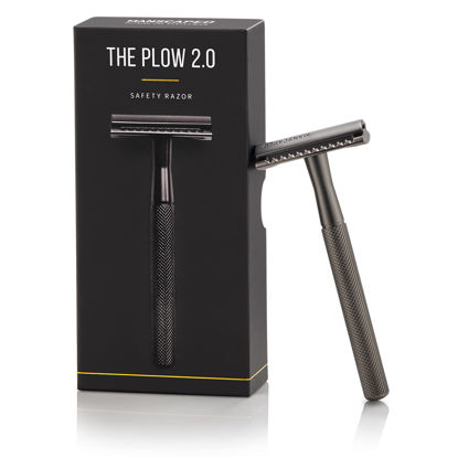 Picture of MANSCAPED® The Plow® 2.0 Premium Single Blade Double-Edged Safety Face Razor for Men