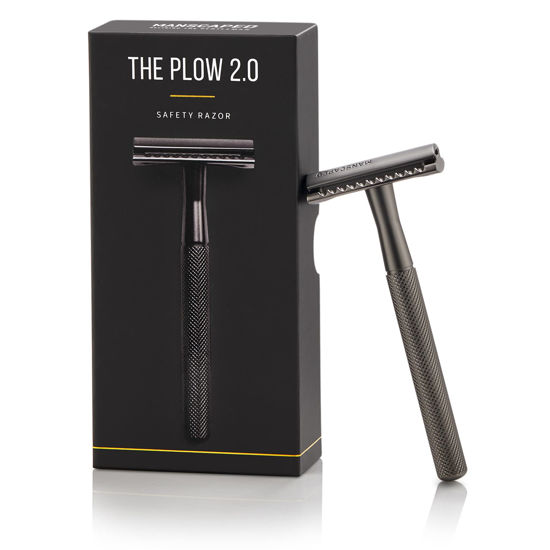 Picture of MANSCAPED® The Plow® 2.0 Premium Single Blade Double-Edged Safety Face Razor for Men