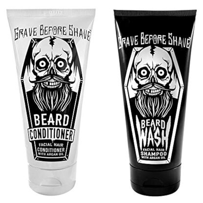 Picture of Grave Before Shave™ Beard Wash & Beard Conditioner Pack