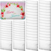 Picture of Frienda 50 Pieces Sublimation Blank Canvas Makeup Bags Bulk Blank DIY Heat Transfer Cosmetic Makeup Bags Canvas Pen Case Pencil Bags Clear Sublimation Blank Pouch with Zipper (White,9 x 6.89 Inch)