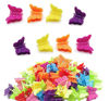 Picture of MUUZLL 50 Pack Butterfly Hair Clips Pastel Mini Cute Accessories For 90S Girls Women, Matte Colors Assorted Color, Beautiful And Random Colour