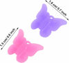 Picture of MUUZLL 50 Pack Butterfly Hair Clips Pastel Mini Cute Accessories For 90S Girls Women, Matte Colors Assorted Color, Beautiful And Random Colour