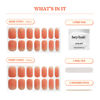Picture of Heyhae Semi Cured Gel Nail Strips | Sun Cured Gel Nail Wraps No LED Lamp Needed Easy Apply & Remove | Includes 28 strips, 1 Prep Pad, 1 Nail File & 1 Wooden Stick - Hey, You're My Sunshine