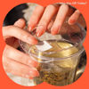 Picture of Heyhae Semi Cured Gel Nail Strips | Sun Cured Gel Nail Wraps No LED Lamp Needed Easy Apply & Remove | Includes 28 strips, 1 Prep Pad, 1 Nail File & 1 Wooden Stick - Hey, You Off Today?