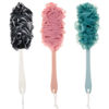 Picture of Arswin Back Scrubber for Shower,Loofah Long Handle Bath Body Brush,Soft Nylon Mesh Sponge for Shower,Loofah On a Stick for Men Women,Exfoliating Scrub Cleaning Luffa for Elderly (3Pack-NewMix)