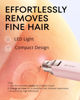 Picture of Painless Rechargeable Eyebrow Hair Trimmer: A 2-in-1 Eyebrow Trimmer for women for shaping eyebrows and gently removing unwanted hair from the face chin neck upper lip including peach fuzz