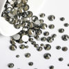 Picture of Beadsland Rhinestones for Makeup,8 Sizes 2500pcs Blackdiamond Flatback Rhinestones Eye Gems for Nails Crafts with Tweezers and Wax Pencil,Blackdiamond,SS4-SS30
