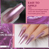 Picture of Major Dijit Quick Dry Nail Polish Purple Silver Summer Nail Lacquer for Nail Art Regular Nail Polish 0.41 fl oz.