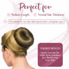Picture of Women's Hair Bun Maker Tool - French Twist Fold Wrap Snap Hair Accessories by Andlane (3 Blonde)