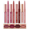 Picture of LANGMANNI 4pcs Matte Lipstick with Lipliners Durable Makeup Set,Long-Lasting Non-Stick Cup Not Fade Waterproof Pigmented Velvet Lipgloss Kit Beauty Cosmetics Makeup Gift for Girls(#2+4+6+8)