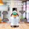 Picture of 100% Organic Glycerin - USDA Certified - Perfect for DIY Beauty Products, Crafts, and Formulations - Derived from Coconut - Skin and Hair Moisturizer for Deep Hydration - 8 Fl Oz - by Everyday Beauty