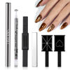 Picture of SAVILAND 6 PCS Cat Eye Magnet for Nails: Cat Eye Gel Nail Polish Magnet Multi-Functional Double-Head Nail Magnetic Wands Cat Eye Nail Magnets Sticks Heart Elongated Cylindrical Thickened Nail Art Tool