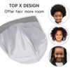 Picture of Fittia Toddler Silk Satin Bonnet, Silk Sleep Cap for Kid Childs, Adjustable Beanie for Boys&Girls Curly Hair Sleeping Light Grey