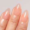 Picture of Imtiti Jelly Gel Polish, 15ML Sheer Peach Coral Orange Jelly Gel Nail Polish Translucent Spring Summer Nail Gel Polish LED UV Gel Nail Polish for Nail Art DIY Manicure