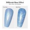 Picture of Imtiti Pearl Gel Nail Polish, 0.5 Fl Oz Sky Blue Shell Shimmer Nail Gel Polish Iridescent Glitter Nail Polish Gel Spring Summer Pearlescent Shell Blue Gel Polish Soak Off UV Led For Manicure Salon