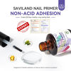 Picture of SAVILAND Nail Primer No Lift: 2024 Acid Free Primer Nail Prep Bond with Vitamin E Ingredient Castor Oil for Gel Acrylic Dip Nails, Ultra-Strong Adhesion Protein Nail Bond Nail Supplies Home Salon