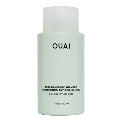 Picture of OUAI Anti Dandruff Shampoo - Soothing Salicylic Acid Shampoo for Flaky, Dry and Itchy Scalp - Reduces Itching, Redness and Irritation - Sulfate Free Scalp Care (10 Fl Oz)