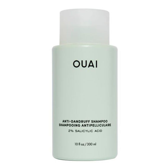 Picture of OUAI Anti Dandruff Shampoo - Soothing Salicylic Acid Shampoo for Flaky, Dry and Itchy Scalp - Reduces Itching, Redness and Irritation - Sulfate Free Scalp Care (10 Fl Oz)