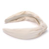 Picture of Etercycle Headband for Women, Knotted Wide Headband, Yoga Hair Band Fashion Elastic Hair Accessories for Women (Beige)