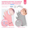 Picture of SAVILAND U V Gloves for Nails: UPF200+ High-tech Professional U V Gloves for Manicures, Anti UVA & UVB 999+ U V Gloves for Gel Nail Lamp Skin Care Fingerless Gloves Prevent Hands from U V Harm (Pink)