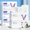 Picture of Vuacepe Face Towels Disposable Cotton Facial Clean Towels, 600 Count Biodegradable Soft Dry Facial Tissue, Face Drying Towels for Skin Care, Makeup Remover, Disposable Face Cloths for Washing Face
