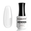 Picture of RARJSM Gel Nail Polish Clear Transparent Gel Builder for Nails Rubber Base Gel Hard Gel Nail Polish Sheer Brush on Extend Gel in a Bottle Soak Off UV LED Curing Requires 15ml Salon Home DIY Use
