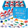 Picture of Shark Bath Bombs for Kids with Surprise Inside SEA Animals - Natural and Safe Bath Bombs Gift Set for Girls & Boys - Multicolored Organic Bubble Bath.