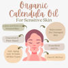 Picture of Organic Calendula Oil For Sensitive Skin -Bulk 32 Fl Oz- USDA Organic Certified 100% All Natural Plant Based, Lightweight & Unscented Gentle Soothing Oil For Sensitive Skin - For Face, Skin & All Over