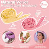 Picture of Heatless Overnight Curling Rod Set - 70" Soft Velour Hair Rollers for Long Curls, Sleep-in Lazy Curlers