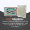 Picture of Gentleman Jon 3.7 Ounce Alum Block in Plastic Case | Upgrade Your Shave - Soothing Aftershave Solution for Shaving Razor Burn Relief - Travel Friendly Durable Plastic Case Included