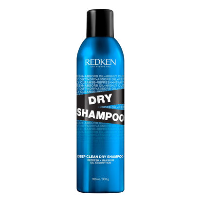 Picture of Redken Deep Clean Dry Shampoo | Instantly Refreshes Hair & Absorbs Oil In Between Washes | Dry Shampoo For Oily Hair | For All Hair Types, For Dark or Light Hair | Sulfate Free