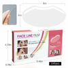 Picture of 100 PCS Microblading Makeup Shower Face Shields Visors, Disposable Face Shields Masks for Hairspray Salon Supplies and Eyelash Extensions Eye Eyelid Surgery Aftercare