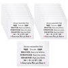 Picture of Reginary 50 Pcs Inspirational Gifts Bulk for Women Cosmetic Bag EVA You Are Braver Awesome Makeup Bag Mini Toiletry Packet with Zipper Encouragement Birthday Graduation Gift(You Are Braver)