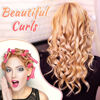 Picture of Selizo 30Pcs 9.45"x0.55" Flexible Hair Rollers, Foam Curlers for Short, Medium and Long Hair, No Heat Curlers, Hair Rods - Pink(Diameter 0.55')
