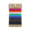 Picture of Minihope no-metal elastic hair ties, women's multicolor thick large elastics, 5MM for thick hair 24 Count