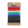 Picture of Minihope no-metal elastic hair ties, women's multicolor thick large elastics, 5MM for thick hair 24 Count