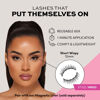 Picture of Glamnetic Magnetic Eyelashes - Virgo | Short Magnetic Lashes, 60 Wears Reusable Faux Mink Lashes Natural Look - 1 Pair