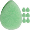 Picture of KOL Face Scrubber, Cucumber Infused Exfoliating Facial Cleansing Pads, Disposable Exfoliator Face Sponge for Daily Cleaning and Makeup Removal, 6 Count